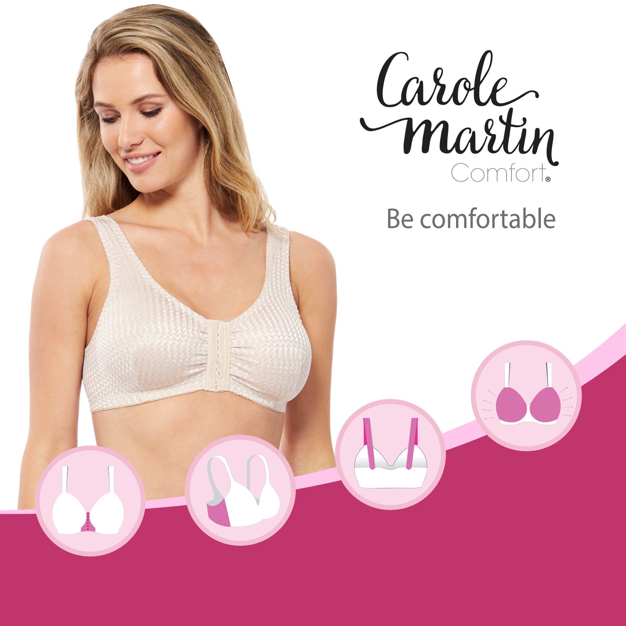 Where to Buy Carole Martin® Comfort Bras – Carole Martin USA / Nuvatek  Distribution Corp