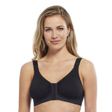 Carole Martin Adjustable Wirefree Front Closure Cotton Comfort Bra