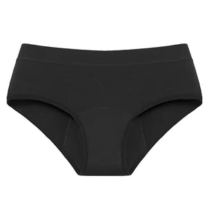Period and Light Bladder Leakproof Bamboo Fiber Mid-Rise Bikini Underwear
