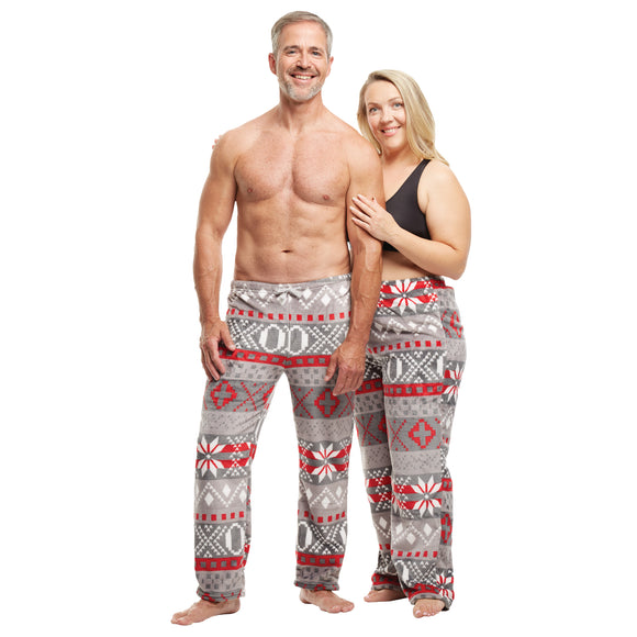 Fleece Bottom Pajamas XOXO for His & Hers