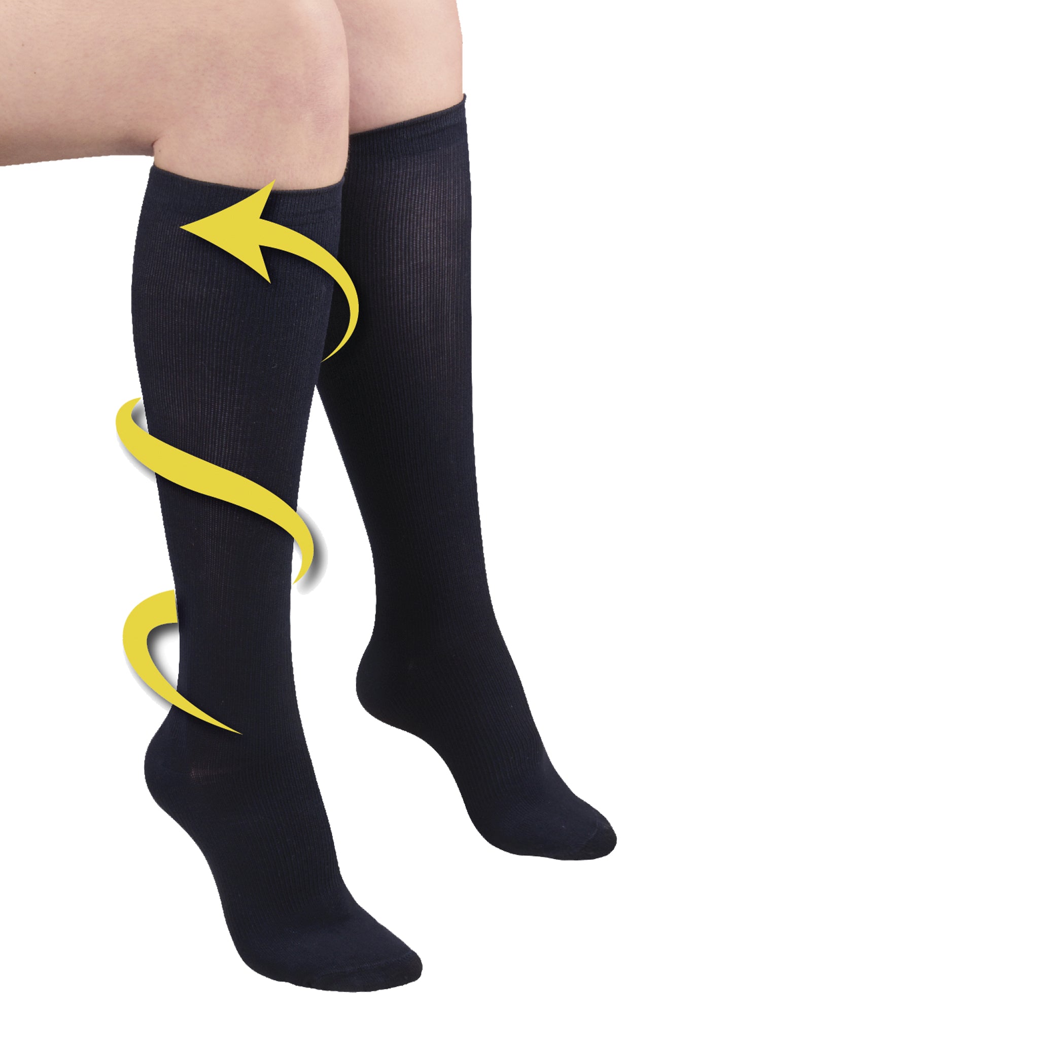 Compression stockings nylon & microfiber for women